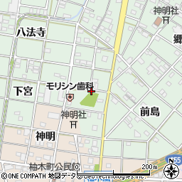 愛知県一宮市西大海道郷前50周辺の地図