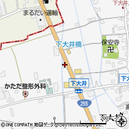 神奈川県小田原市下大井485周辺の地図