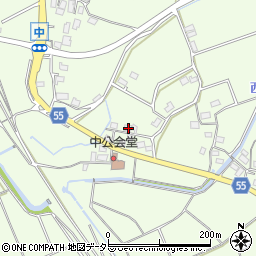 京都府福知山市中229周辺の地図