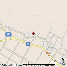 京都府綾部市私市町西ノ段59周辺の地図