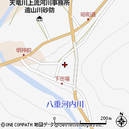 長野県飯田市南信濃八重河内214周辺の地図