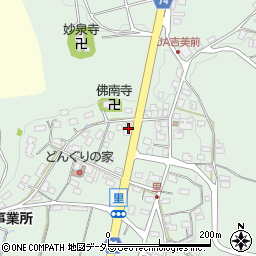 京都府綾部市里町向屋敷93周辺の地図