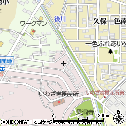 愛知県小牧市岩崎1345-96周辺の地図