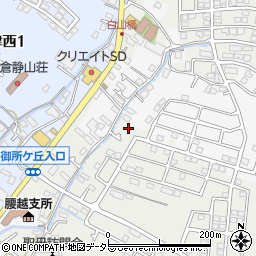 神奈川県鎌倉市津599周辺の地図