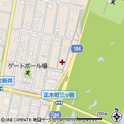 岐阜県羽島市正木町新井1271周辺の地図