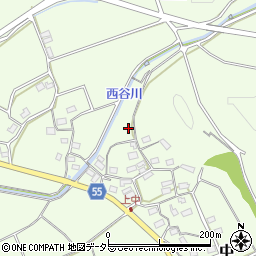 京都府福知山市中310周辺の地図