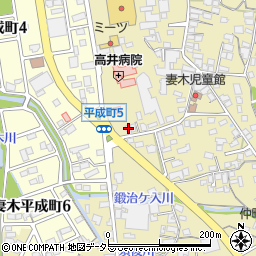 岐阜県土岐市妻木町1602-3周辺の地図