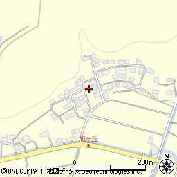 京都府綾部市位田町岼15-6周辺の地図
