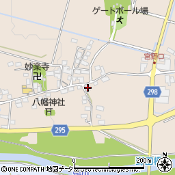 滋賀県高島市野田1070周辺の地図