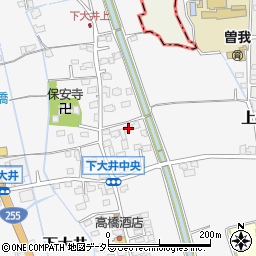神奈川県小田原市下大井209周辺の地図