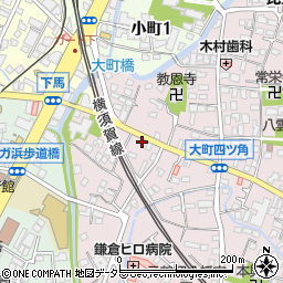 グレイス鎌倉周辺の地図