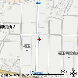 愛知県丹羽郡大口町御供所周辺の地図