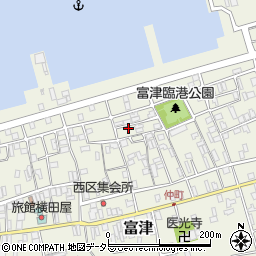 千葉県富津市富津2613周辺の地図