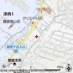 ビラージュ鎌倉周辺の地図