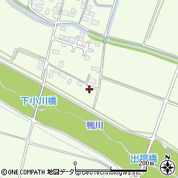 滋賀県高島市安曇川町下小川549周辺の地図