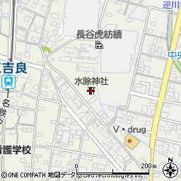 水除神社周辺の地図