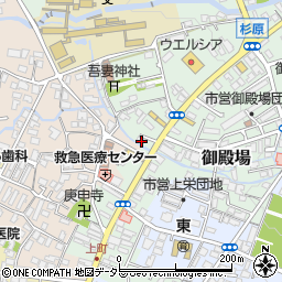 静岡県御殿場市御殿場184周辺の地図