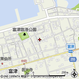 千葉県富津市富津1658周辺の地図