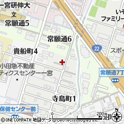 愛知県一宮市寺島町2丁目3周辺の地図
