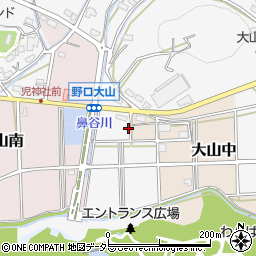 愛知県小牧市大山中5周辺の地図