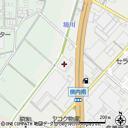 愛知県小牧市横内512周辺の地図