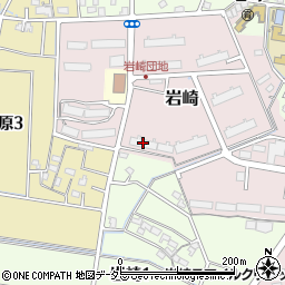 愛知県小牧市岩崎1500周辺の地図