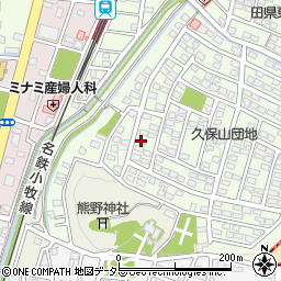 愛知県小牧市久保一色216-90周辺の地図