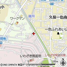愛知県小牧市岩崎1366周辺の地図