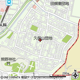 愛知県小牧市久保一色216周辺の地図