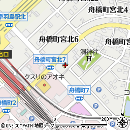 セブンイレブン岐阜羽島駅前店周辺の地図
