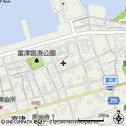 千葉県富津市富津1655周辺の地図