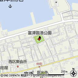 富津臨港公園周辺の地図