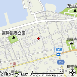 千葉県富津市富津1646周辺の地図