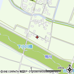 滋賀県高島市安曇川町下小川508周辺の地図