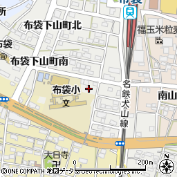 愛知県江南市布袋下山町南146周辺の地図