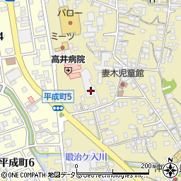 岐阜県土岐市妻木町1606周辺の地図