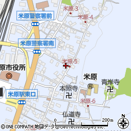 滋賀県米原市米原589周辺の地図