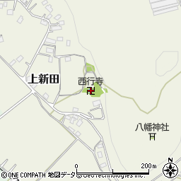西行寺周辺の地図