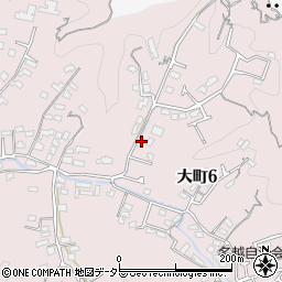 松岡表具　逗子店周辺の地図