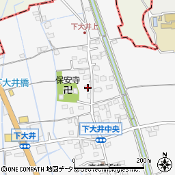 神奈川県小田原市下大井197周辺の地図