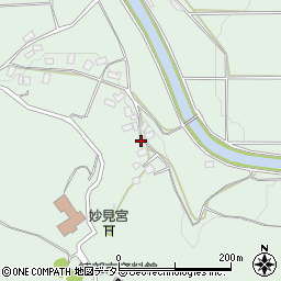 京都府綾部市里町築宮周辺の地図