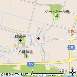 滋賀県高島市野田751周辺の地図