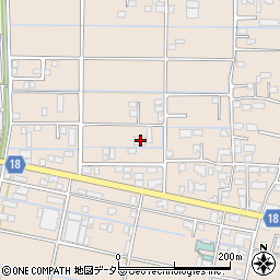岐阜県羽島市正木町新井787周辺の地図