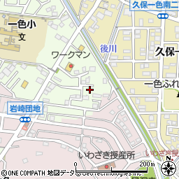 愛知県小牧市久保一色3386-8周辺の地図