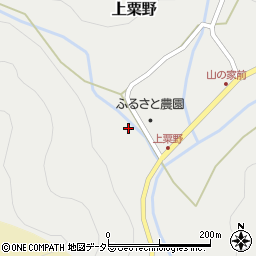 京都府京丹波町（船井郡）上粟野（小西）周辺の地図