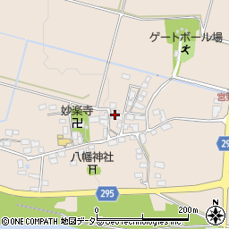 滋賀県高島市野田727周辺の地図