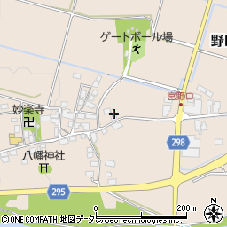 滋賀県高島市野田757周辺の地図
