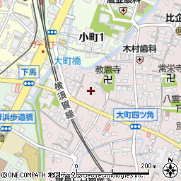 神奈川県鎌倉市大町1丁目2周辺の地図