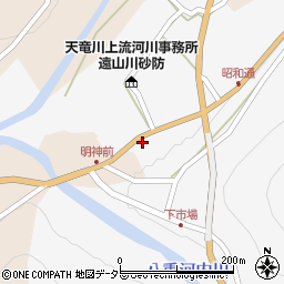 長野県飯田市南信濃八重河内152周辺の地図
