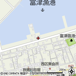 富津漁協周辺の地図